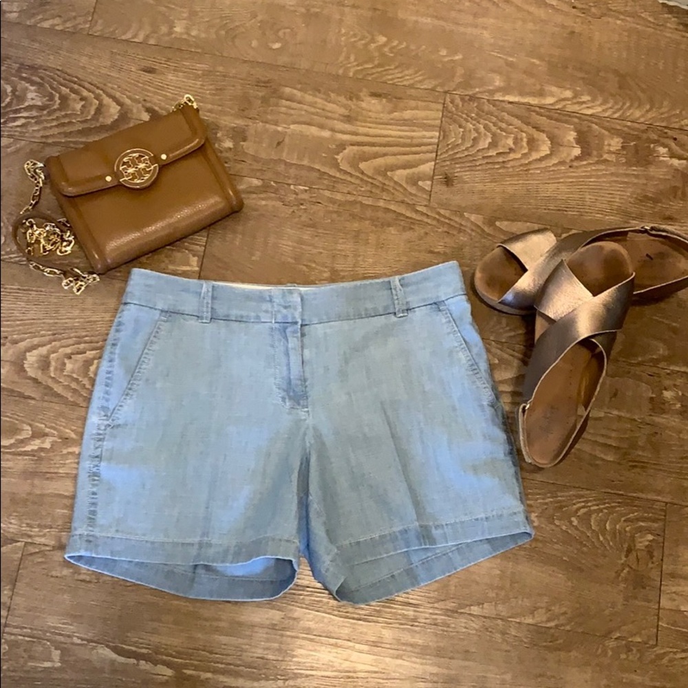 JCrew Chambray Shorts